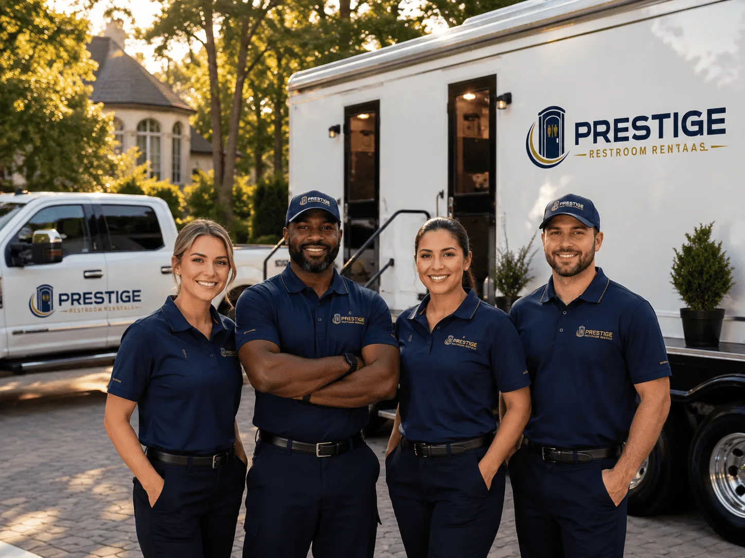 Trusted Luxury Portable Restrooms company in Lenore, WV